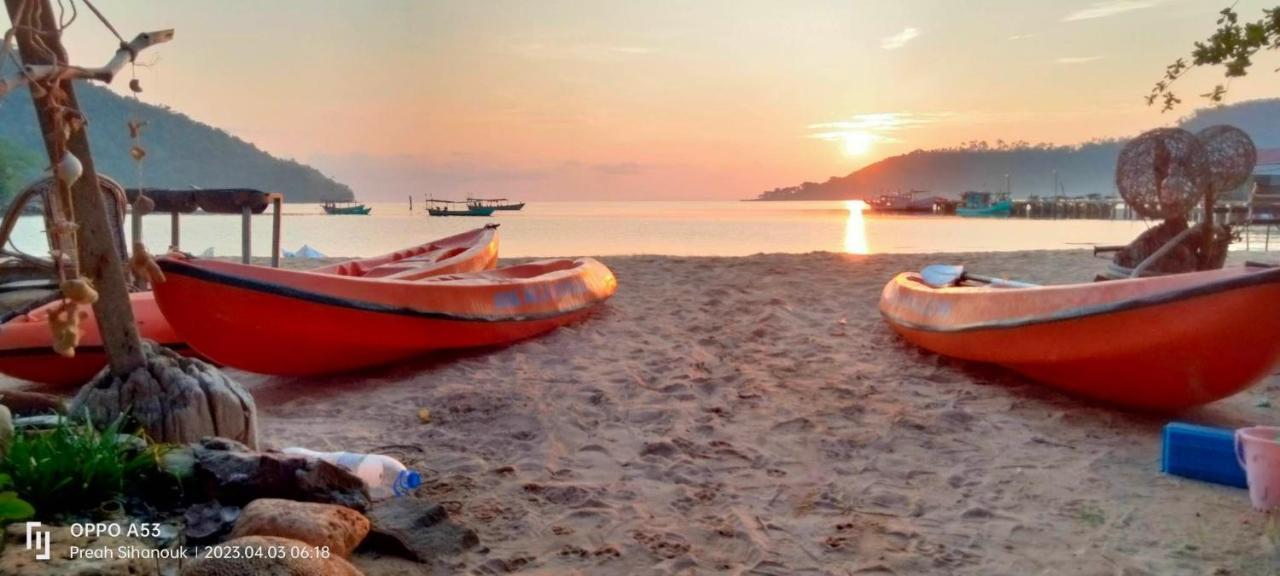 Sok Mean Bungalows Koh Rong Samlon Eksteriør billede