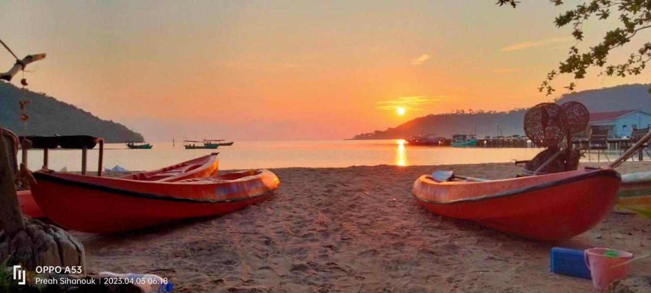Sok Mean Bungalows Koh Rong Samlon Eksteriør billede